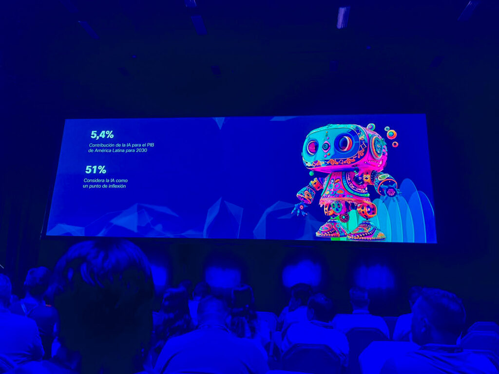Pantalla del Cisco Connect Latam 2024