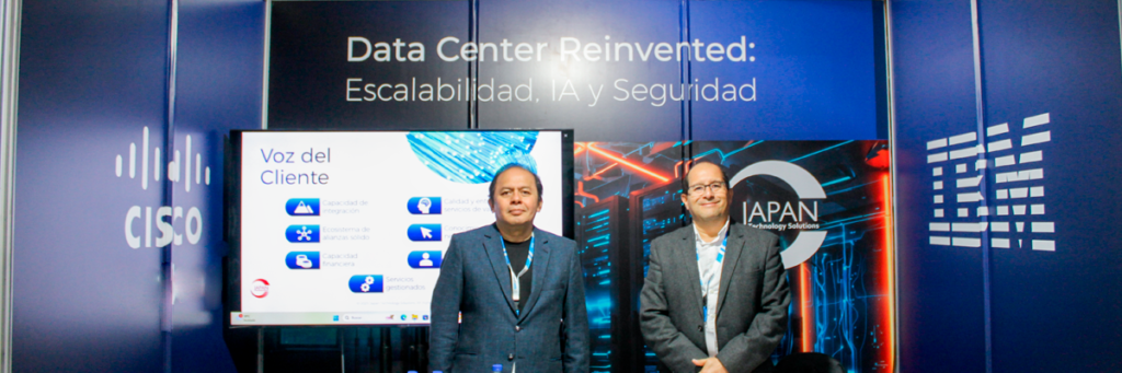 Luis Cuenca, Director de Ciberseguridad de Japan Technology Solutions, y Gregorio Tello, Director de Data Center de Japan Technology Solutions