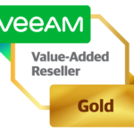 Insignia de Japan Technology Solutions como Veeam Gold Partner en soluciones de backup y recuperación de datos
