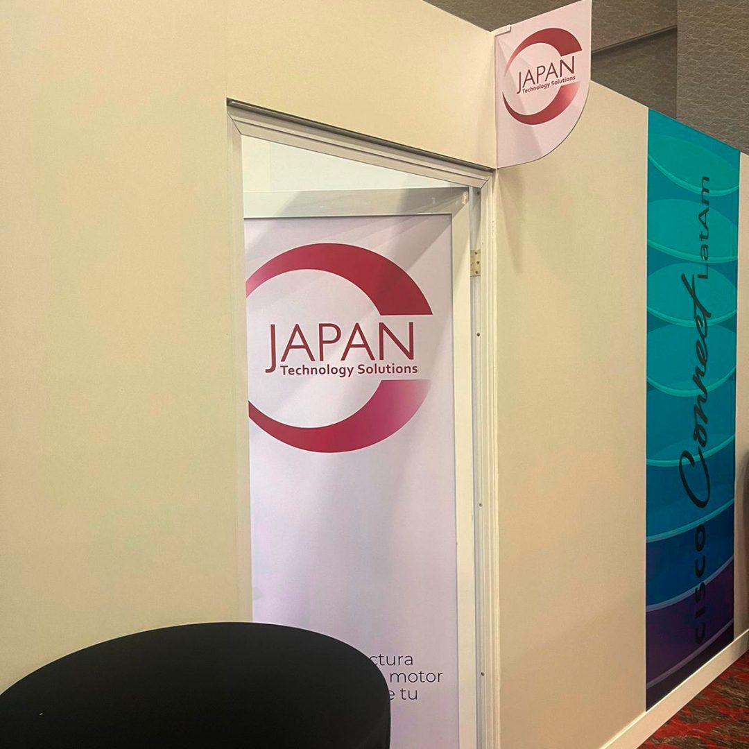 Logo de Japan Technology Solutions en el Cisco Connect Latam 2024